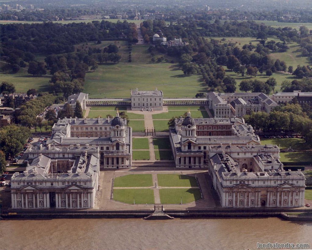 Greenwich resimler londra Gri şehrin renkli